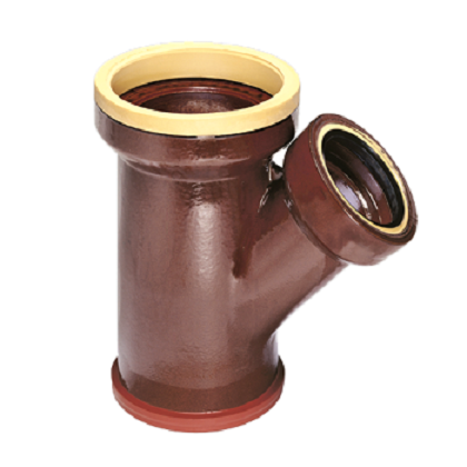 TES à 45° EMBRANCHEMENT en GRES pour PUIT CANADIEN