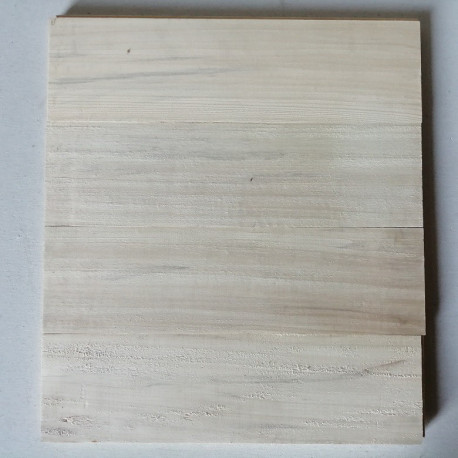 LAMBRIS en PEUPLIER NON PONCE / CHOIX AB VENDU au M²