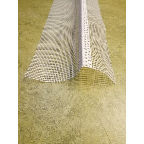 CORNIERE D'ANGLE PVC pré-entoilé  / VENDU à l'unité