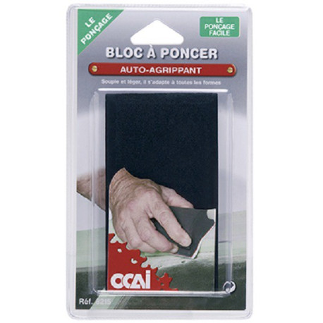 BLOC à PONCER AUTO-AGRIPPANT Dim : 120 x 70 mm