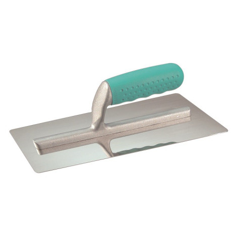 LISSEUSE TRAPEZOIDALE en INOX / BORDS ARRONDIS Dim : 240 x 100 mm