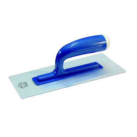 LISSEUSE SYNTHETIQUE en PLASTIQUE TRANSPARENTE / BORDS ARRONDIS Dim : 240 x 100 mm