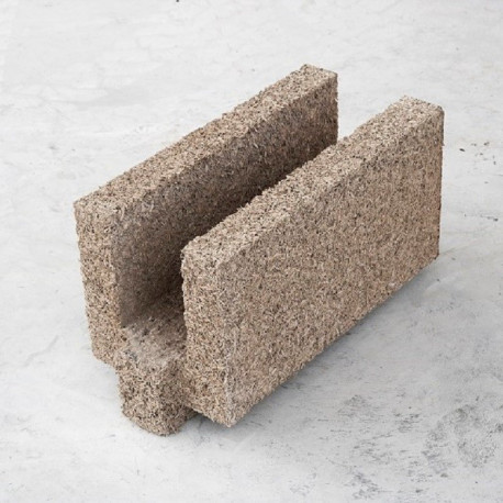 BLOC de CHANVRE LINTEAU BIOSYS en 30 cm d'épaisseur / Autoporteur VENDU à l'unité