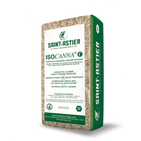 CHANVRE en VRAC en Sac de 20 kg Granulométrie FINE