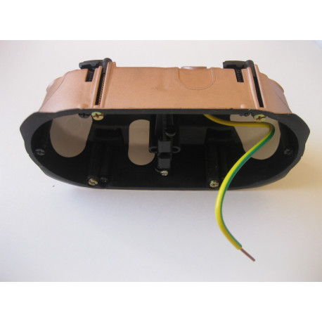 BOITE DOUBLE ETANCHE BLINDE 67 x 40 mm