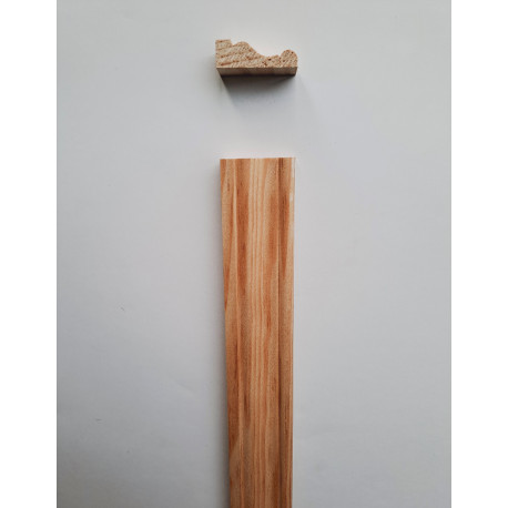 CHAMBRANLE LOUIS XVI en PIN MARITIME de 11 x 35 mm VENDU à L'unité