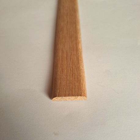 CHAMPLAT MOULURE en CHENE / Dim : 30 mm x 6 mm VENDU à L'unité