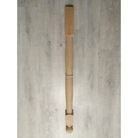 BALUSTRE TOURNEE en HETRE MASSIF ou en CHENE MASSIF