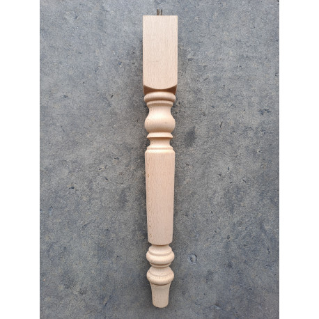BALUSTRE TOURNEE en HETRE MASSIF