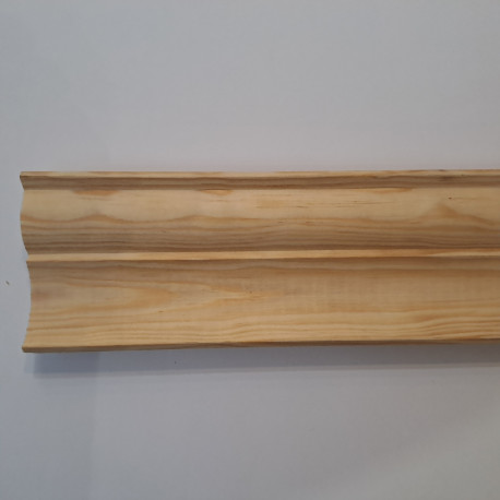 CORNICHE CLASSIQUE TRONQUEE en PIN des LANDES