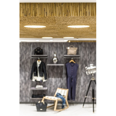 PANNEAUX DE ROSEAUX ACCOUSTIQUE POUR ECLAIRAGE