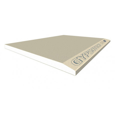 PLAQUE de PLATRE GYPSOTECH STANDARD en 13 mm d'épaisseur VENDU à la PLAQUE