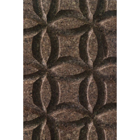 PLAQUE de LIEGE pour L'ISOLATION THERMIQUE et ACCOUSTIQUE et la DECORATION VENDU au PAQUET Modèle : CIRCLE