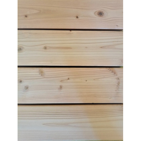 LAMES de TERRASSE en DOUGLAS / PROFIL BOMBE VENDU au M²