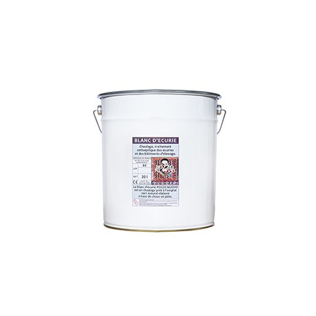 BLANC D'ECURIE en 20 Litres