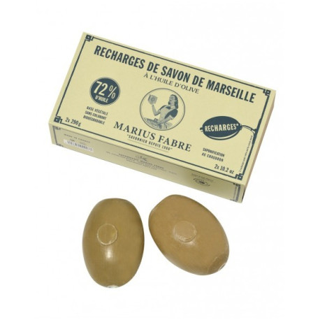 RECHARGE POUR SAVON DE MARSEILLE À FIXER AU MUR - 290g