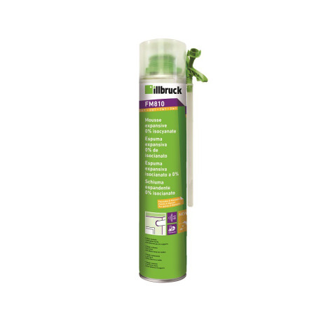 FM810 Mousse Expansive 0% isocyanate en Bombe de 750 ml