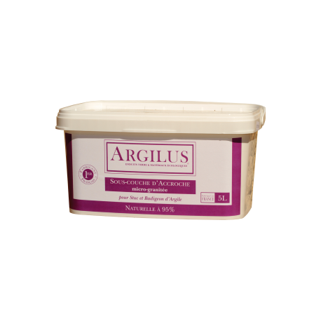 SOUS-COUCHE STUCS ET BADIGEONS GRAINS 0.2 mm en SEAU de 5 kg