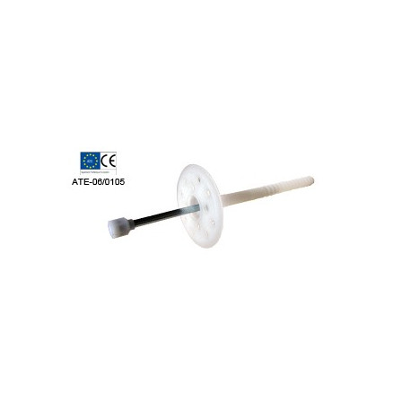 CLOU ISOLATION Double expansion / TIGE METAL / Diam : 60 mm pour brique creuse