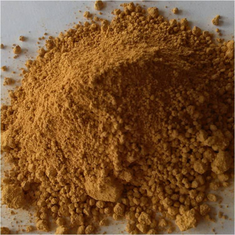 PIGMENT OCRE JAUNE FONCE