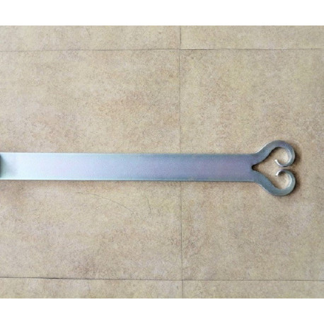 CONTRE-PENTURE à MOTIF de COEUR