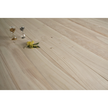 PARQUET en PEUPLIER / CHOIX AB en 23 mm d'épaisseur à bords droits ( à CLOUER ou à VISSER ) VENDU au m²