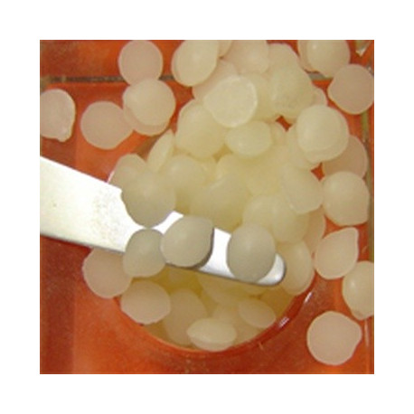CIRE D'ABEILLE PURE BLANCHE en PASTILLES en 1 kg