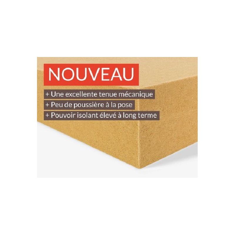 PANNEAU ISOLANT en LAINE de BOIS THERMOFLEX / 50 kg/m3 – Image 2