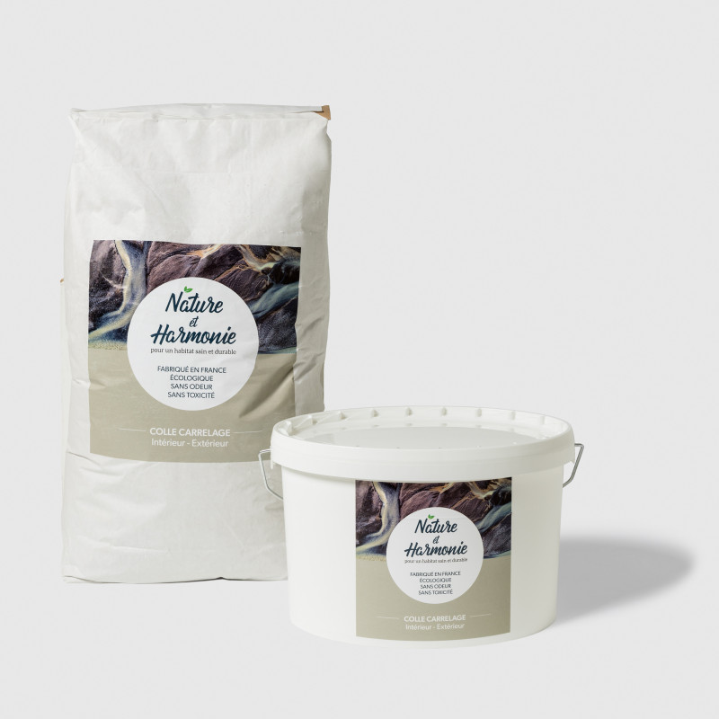 COLLE CARRELAGE en POUDRE NATURE & HARMONIE – Image 2