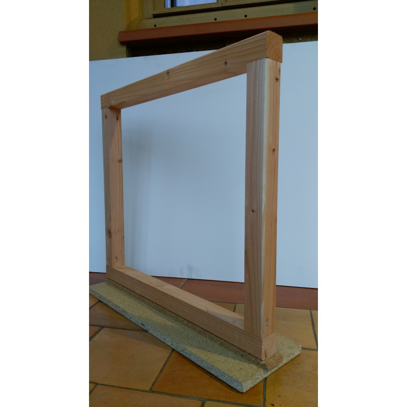 BOIS D'OSSATURE ABOUTE et RABOTE 4 FACES en DOUGLAS pour CLOISON Section: 48 x 48 mm – Image 2