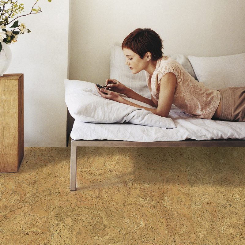 DALLE de LIEGE à COLLER Sols et Murs en 4 mm d'épaisseur  VENDU au PAQUET