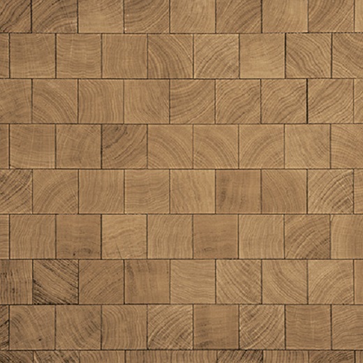 PARQUET BOIS de BOUT en CHÊNE BRUT PONCE Vendu au m²