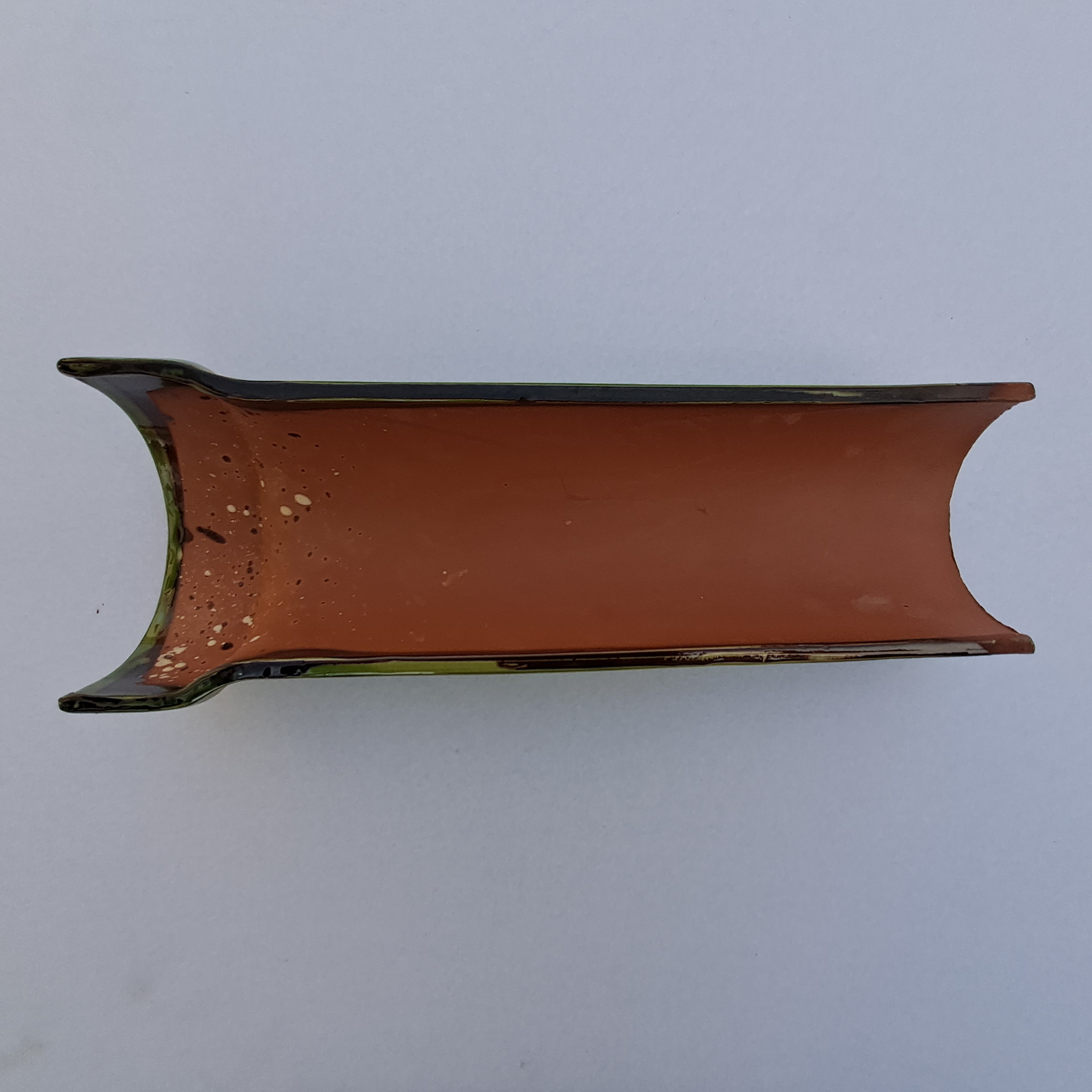 GOUTTIERE en TERRE CUITE EMAILLE – Image 2