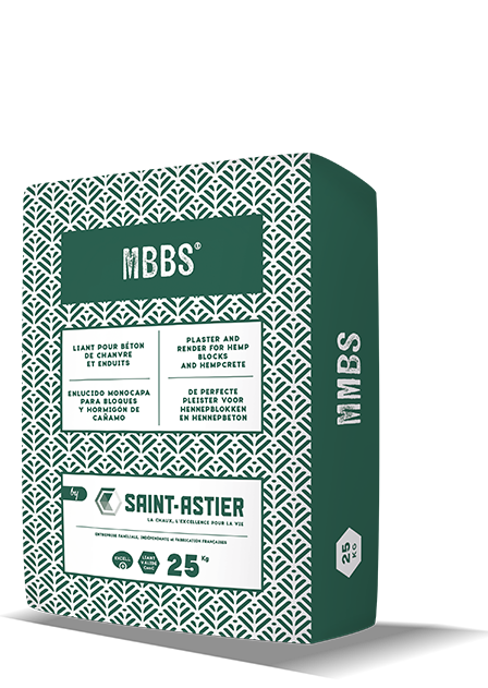 MORTIER MBBS pour BLOC de CHANVRE en SAC de 25 kg