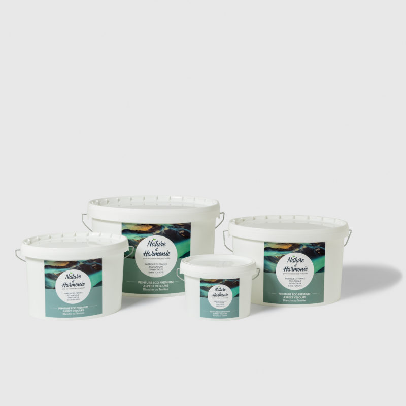 PEINTURE ECO PREMIUM VELOURS BLANCHE NATURE & HARMONIE
