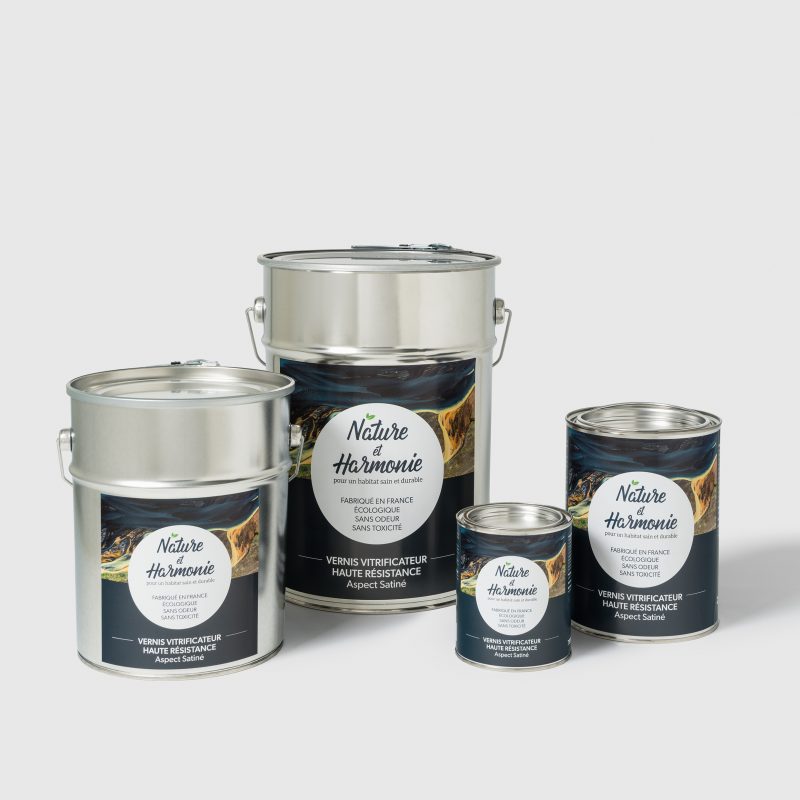 VERNIS VITRIFICATEUR à L'EAU HAUTE RESISTANCE SATINE