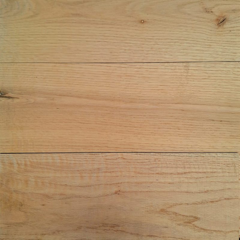PARQUET MASSIF en CHENE ROUGE / CHOIX AB en 21 mm d'épaisseur à bords droits VENDU au m²