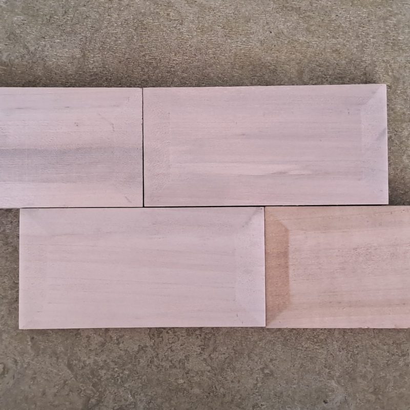 PAVE MURAL en PEUPLIER