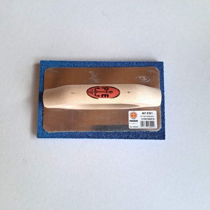 TALOCHE MOUSSE BLEU Dim : 215 x 135 mm x 14 mm d'épaisseur