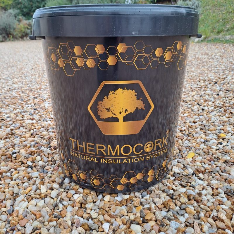 LIEGE PROJETE THERMOCORK F01 / GRAIN FIN en SEAU de 12 KG