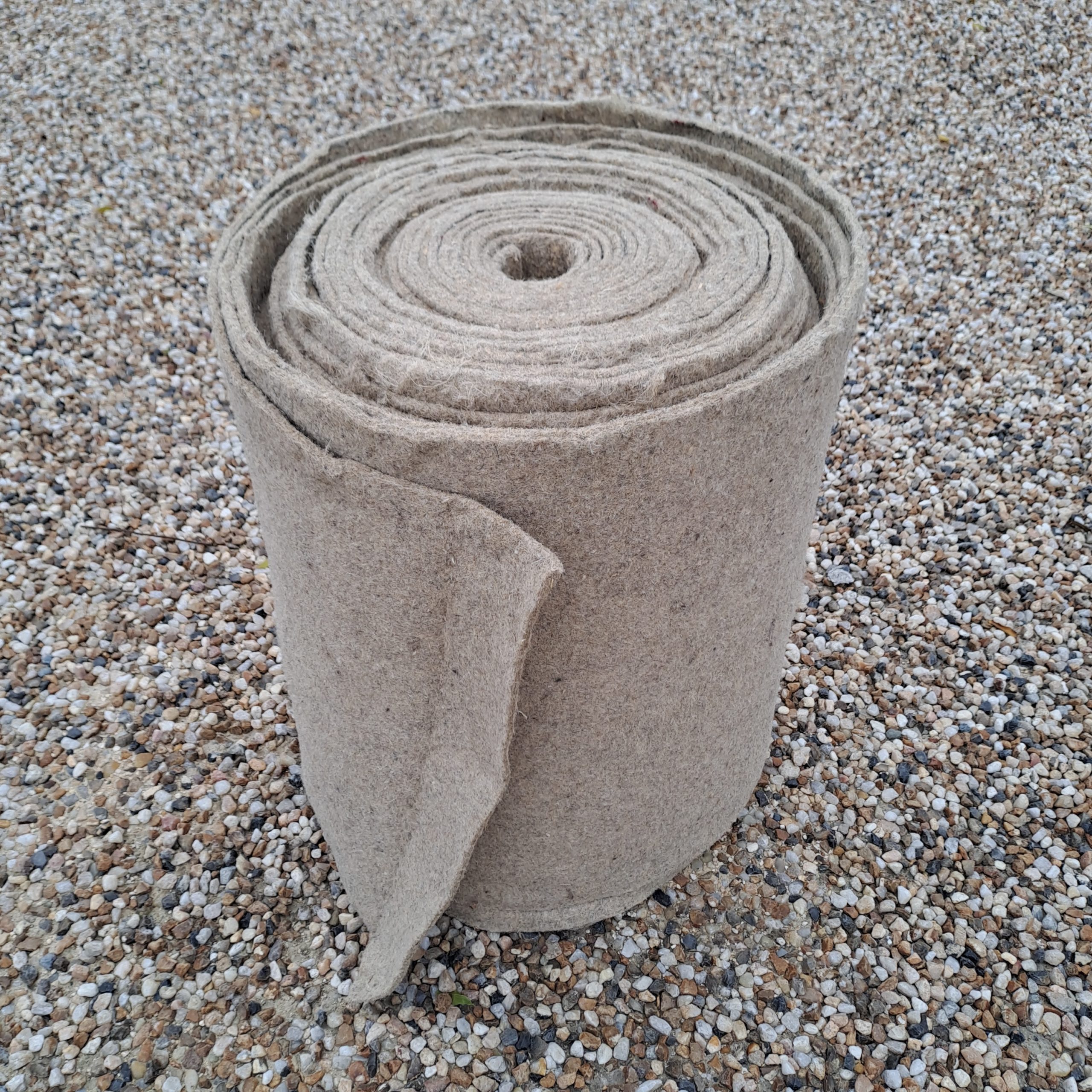 ROULEAU de PAILLAGE en CHANVRE NATUREL 100% BIODEGRADABLE / Densité : 1200 gr/m² – Image 3