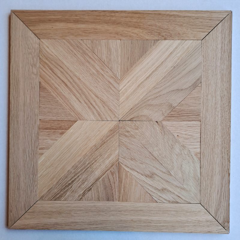 PARQUET MASSIF en CHENE à COLLER / MODELE : TOULOUSE  VENDU au M²