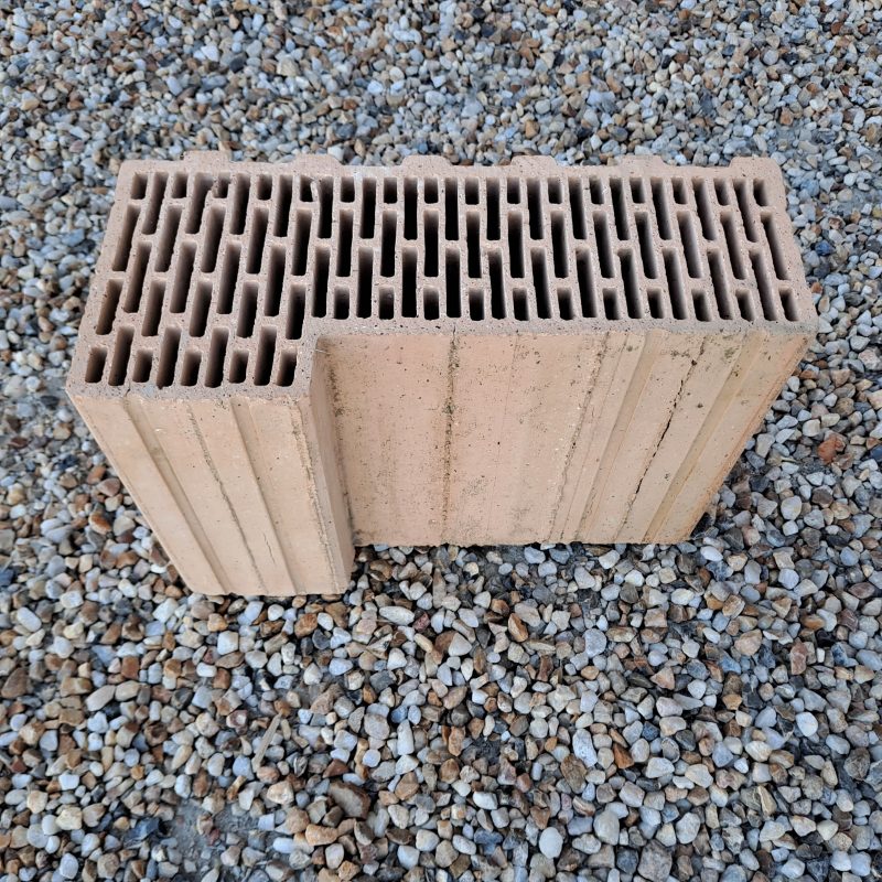 DEMI BRIQUE D'EBRASEMENT BELLENBERG de 36,5 cm