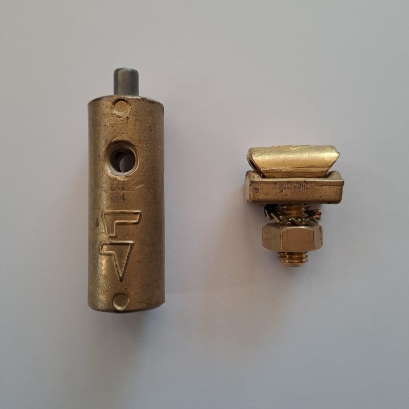 TETES à FRAPPER avec TEMION pour CABLE en CUIVRE