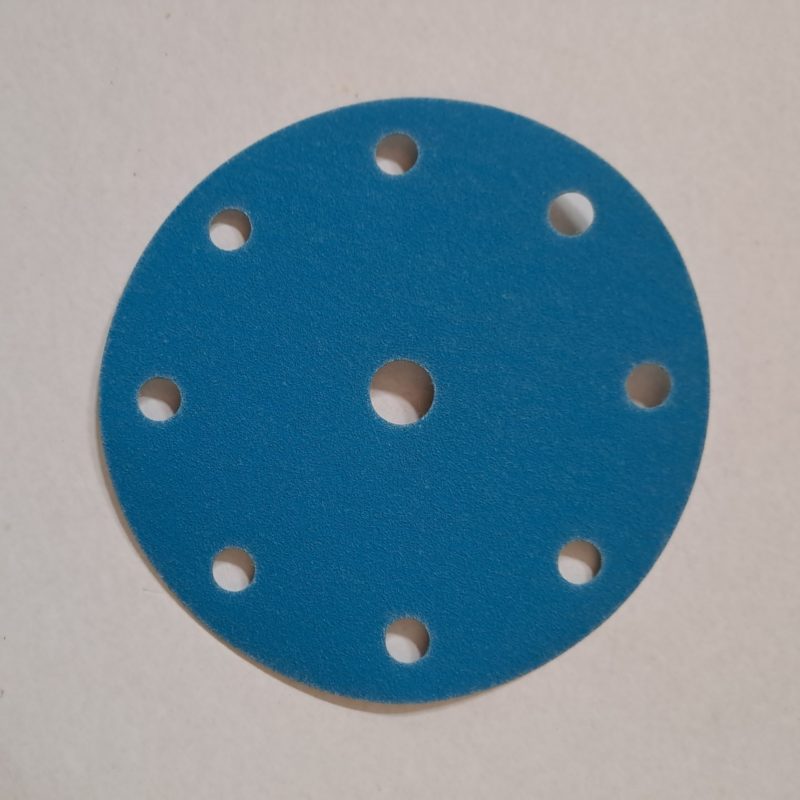 DISQUE VELCRO à PONCER pour PONCEUSE  Diamètre 150 mm