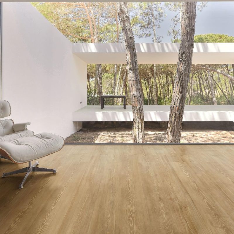 PARQUET FLOTTANT à CLIPSER AMORIM WISE WOOD Inspire Natural HRT avec FINITION IMITATION BOIS en 8,5 mm d'épaisseur Résistant à l'eau VENDU au PAQUET