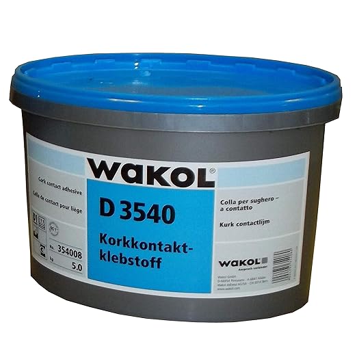 COLLE de CONTACT WAKOL D 3540 pour le LIEGE